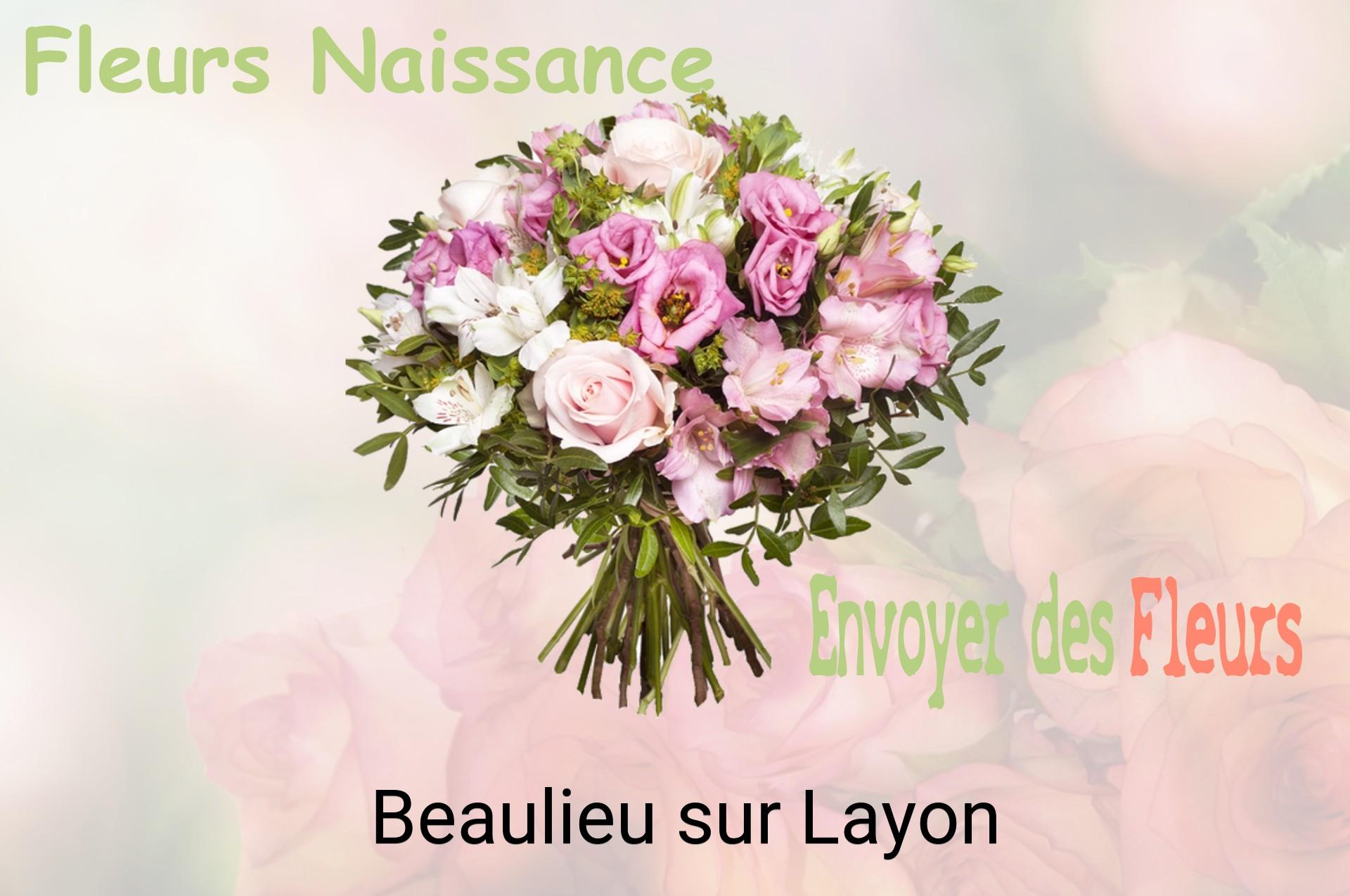 Bouquet de fleurs de naissance livré à Beaulieu-sur-Layon