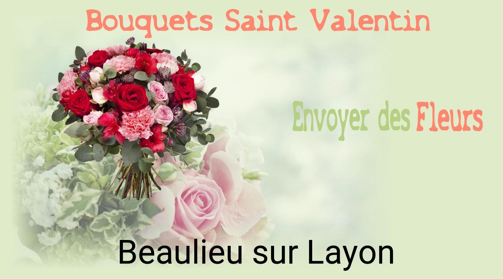 Roses de Saint-Valentin livrées à Beaulieu-sur-Layon
